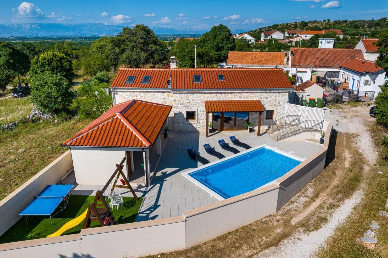 Stone Villa Miandri Sukošan Kültér fotó