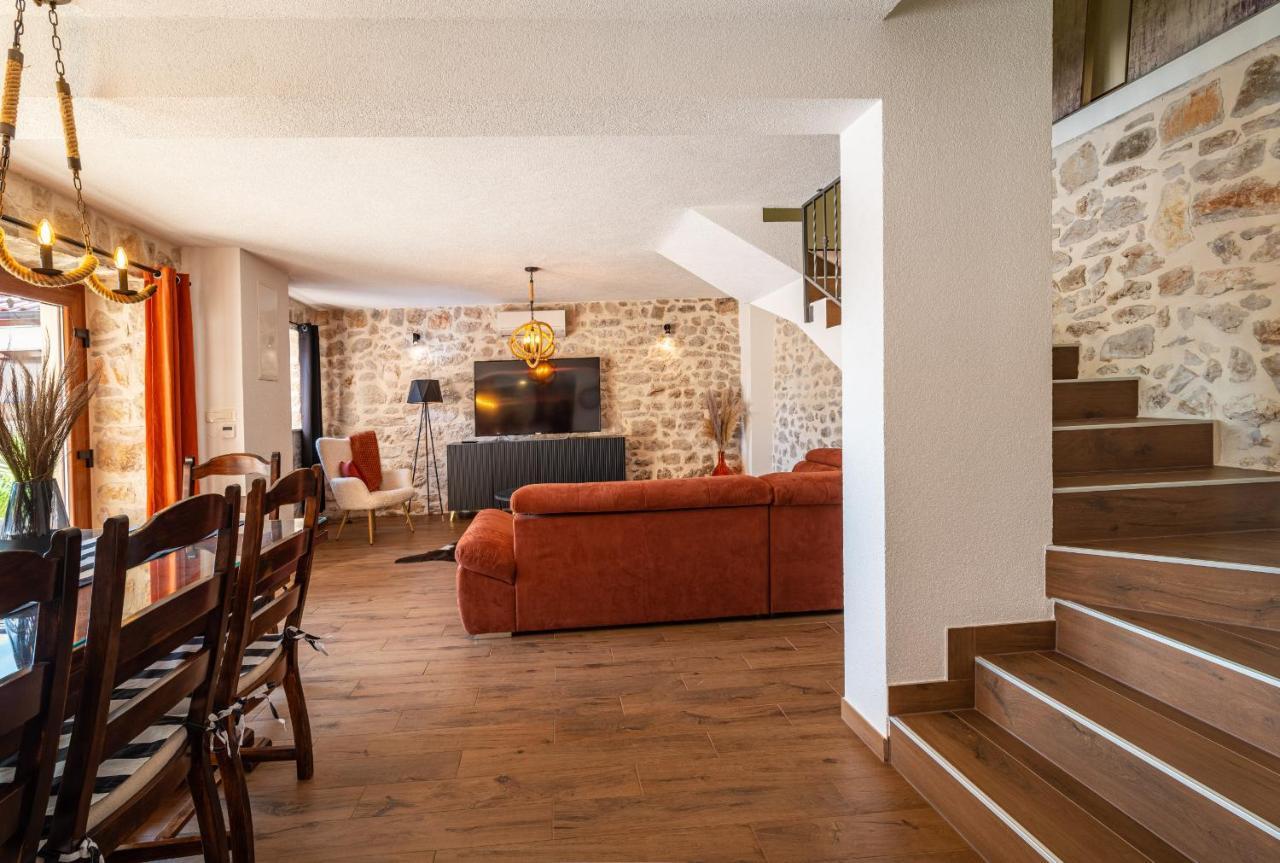 Stone Villa Miandri Sukošan Kültér fotó